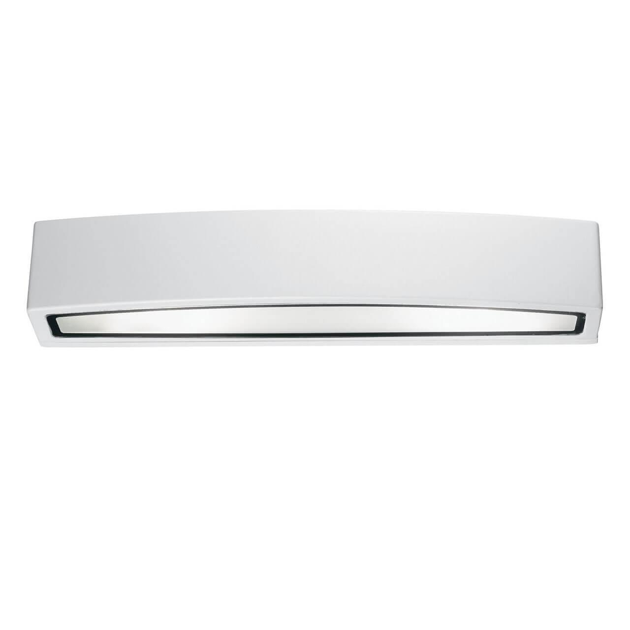 Уличное освещение Уличный настенный светильник Ideal Lux Andromeda AP2 Bianco 100364 белый стекло