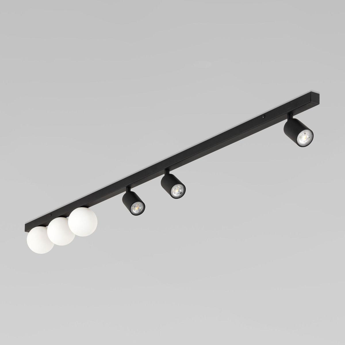 Потолочная люстра Люстра TK Lighting белый стекло