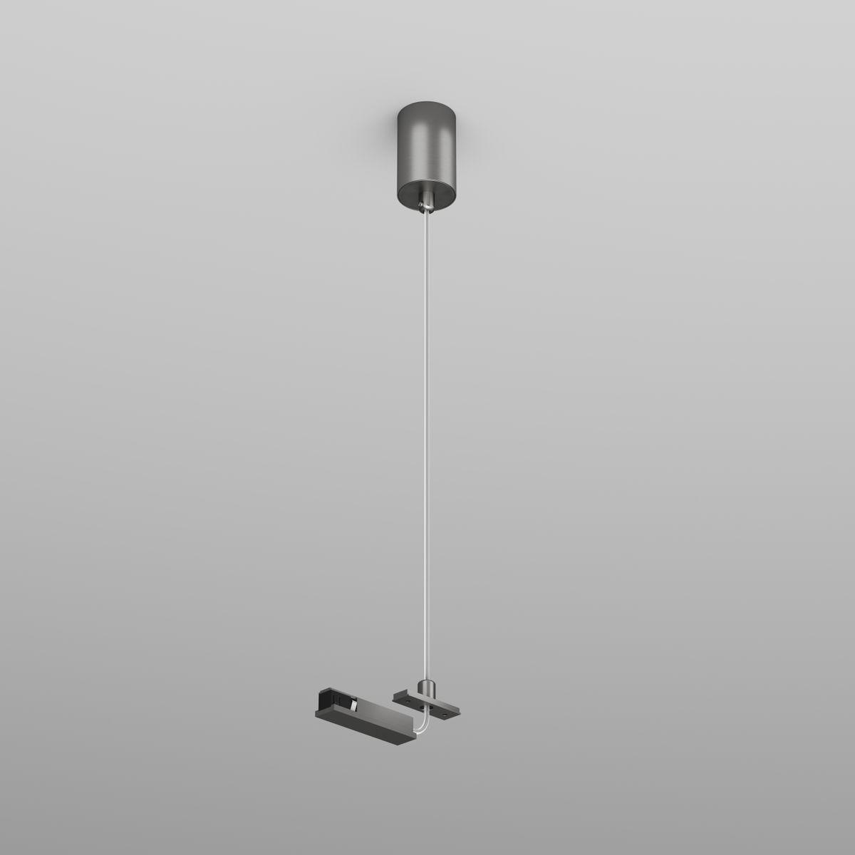 Трековые систем Подвод питания Denkirs Shine Base TR5717-DN никель металл