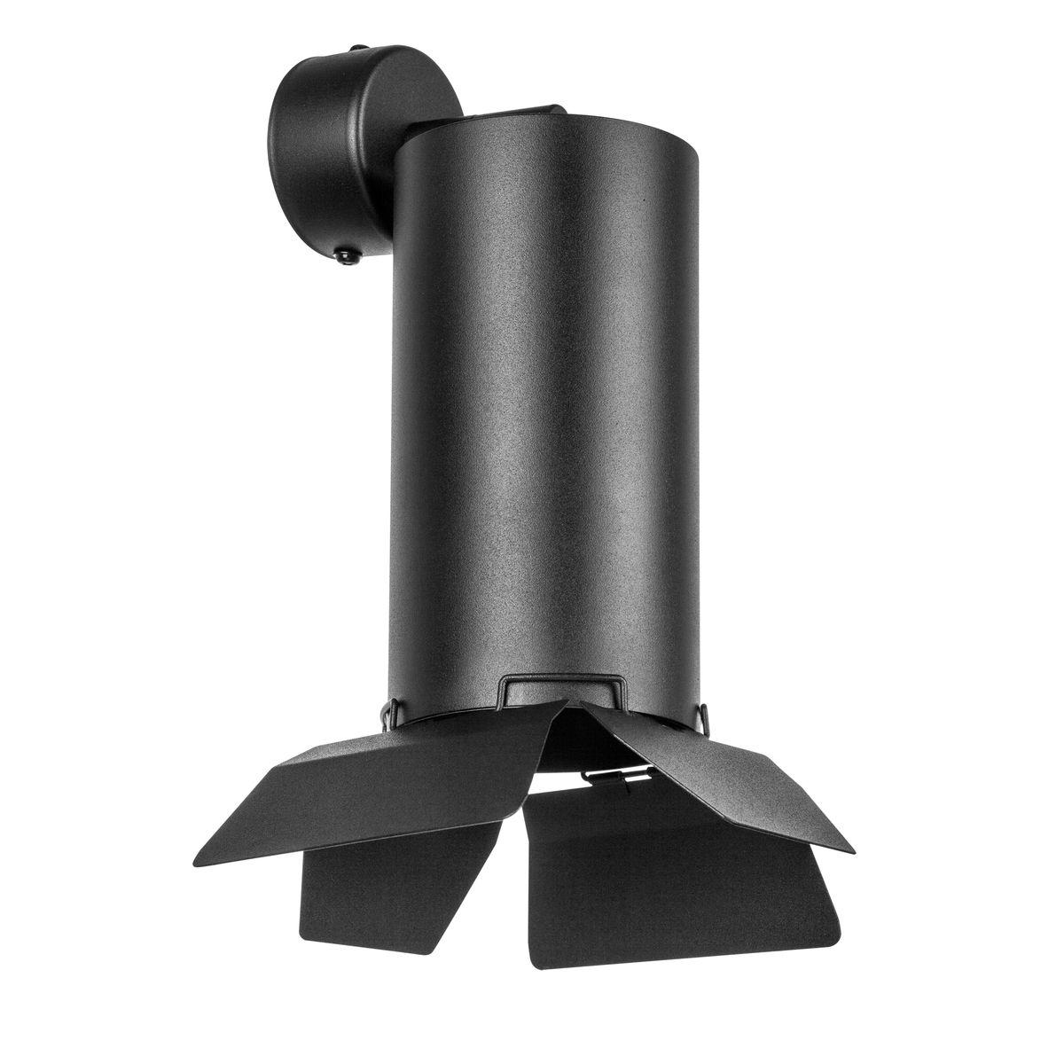 Светильник Комплект со светильником Lightstar Rullo (216487+590107+202487) черный металл
