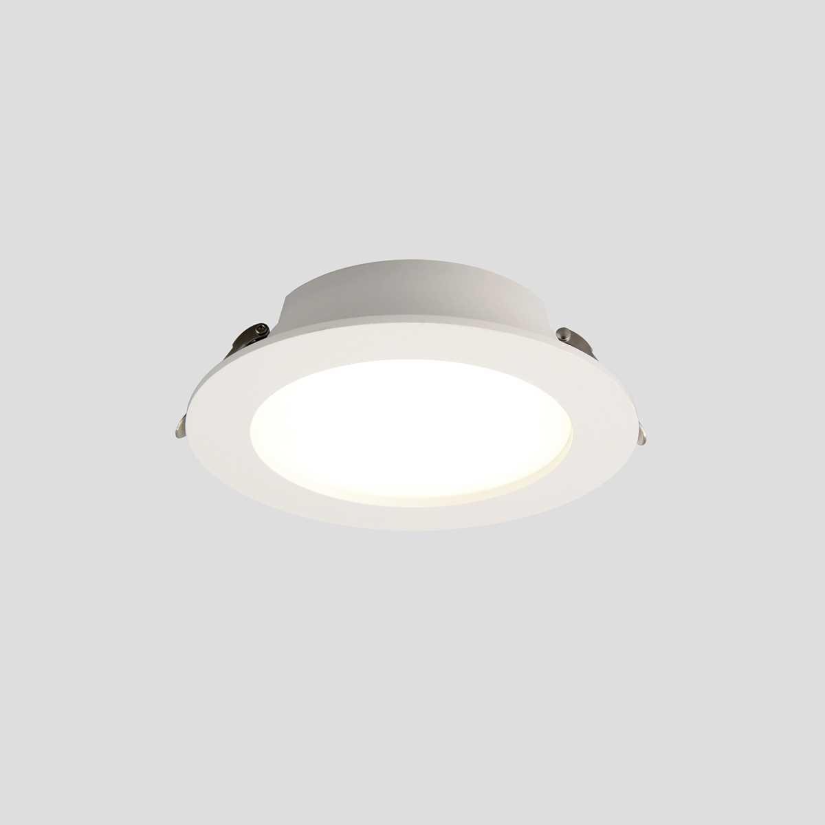 Светильник Встраиваемый светодиодный светильник Crystal Lux CLT 529C118 WH белый пластик