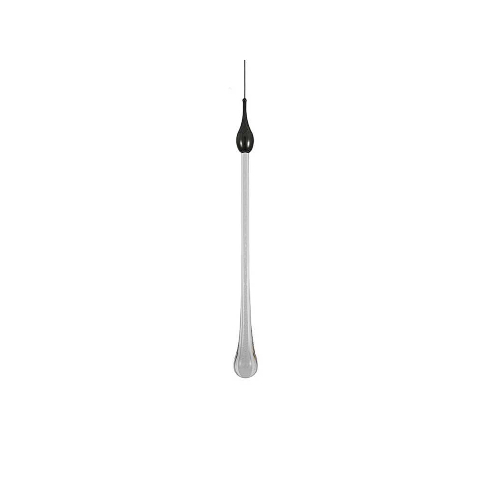 Подвесные светильник Светильник 15501 S black glossy металлик металл