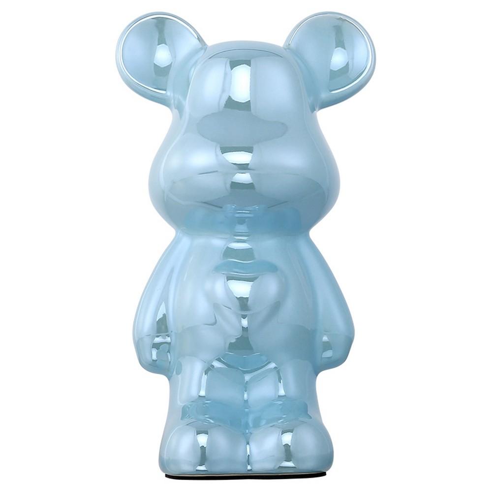 Предметы интерьера Фигурка декоративная Aployt Bear APL.400.00.02 голубой керамика