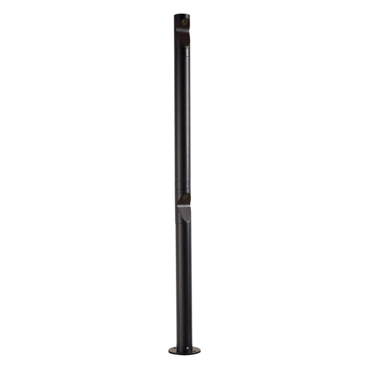 Уличное освещение Уличный светодиодный светильник Odeon Light Nature Bamboo 7021 / 6FL в стиле минимализм черный металл
