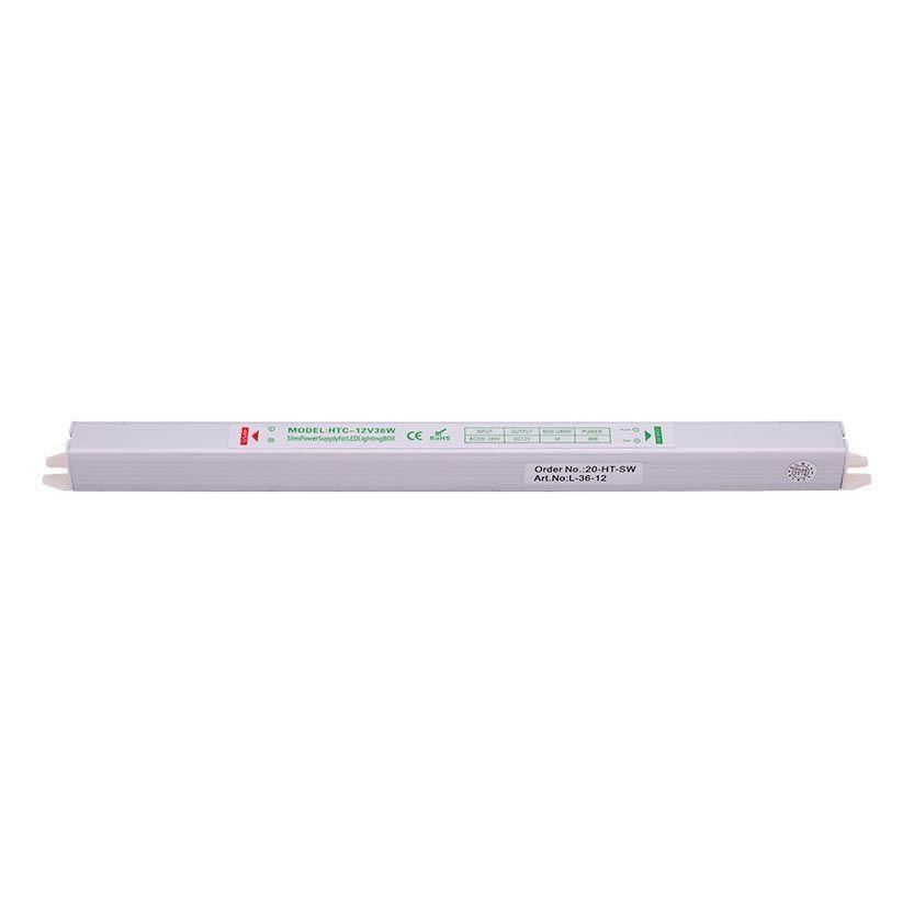 Светодиодные лент Блок питания SWG IP20 3A белый металл