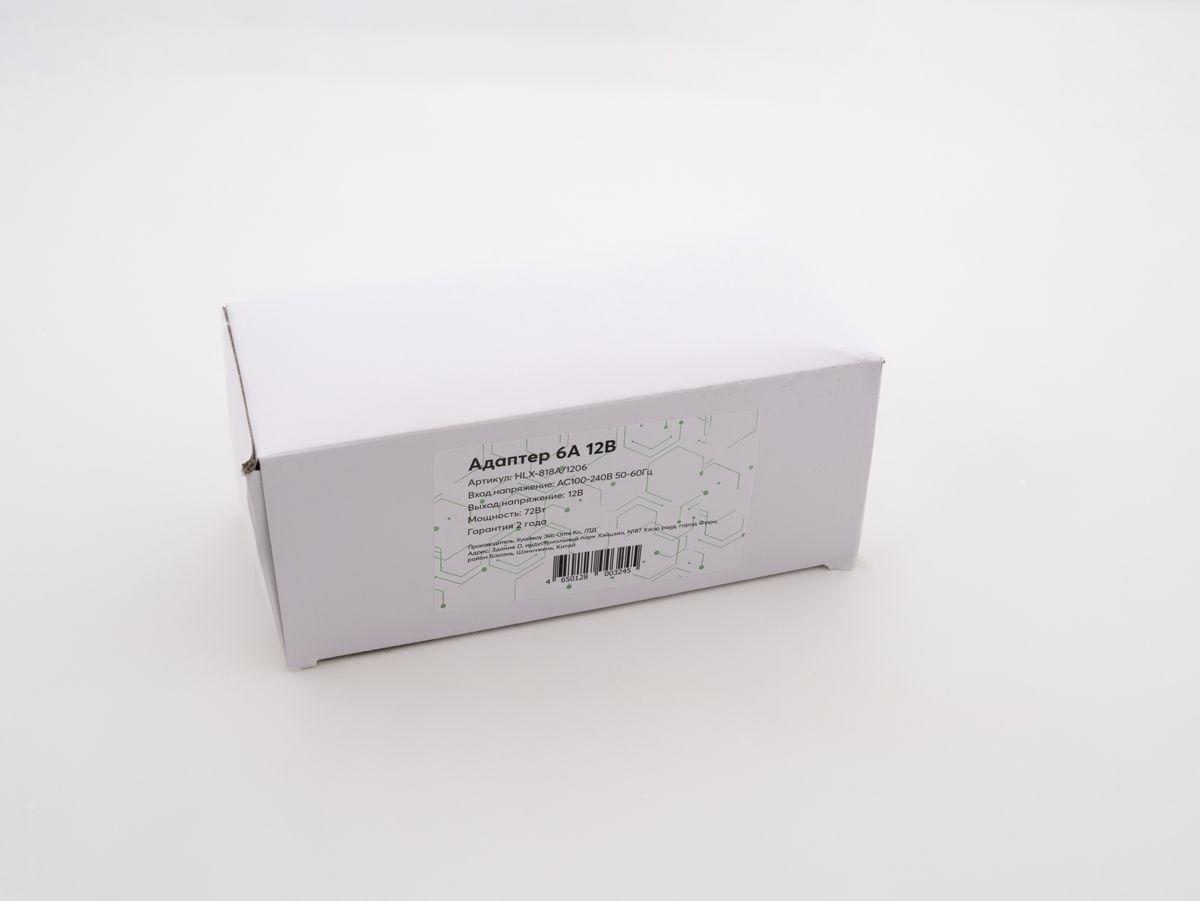 Светодиодные лент Адаптер LEDS POWER 6А (72Вт) черный пластик