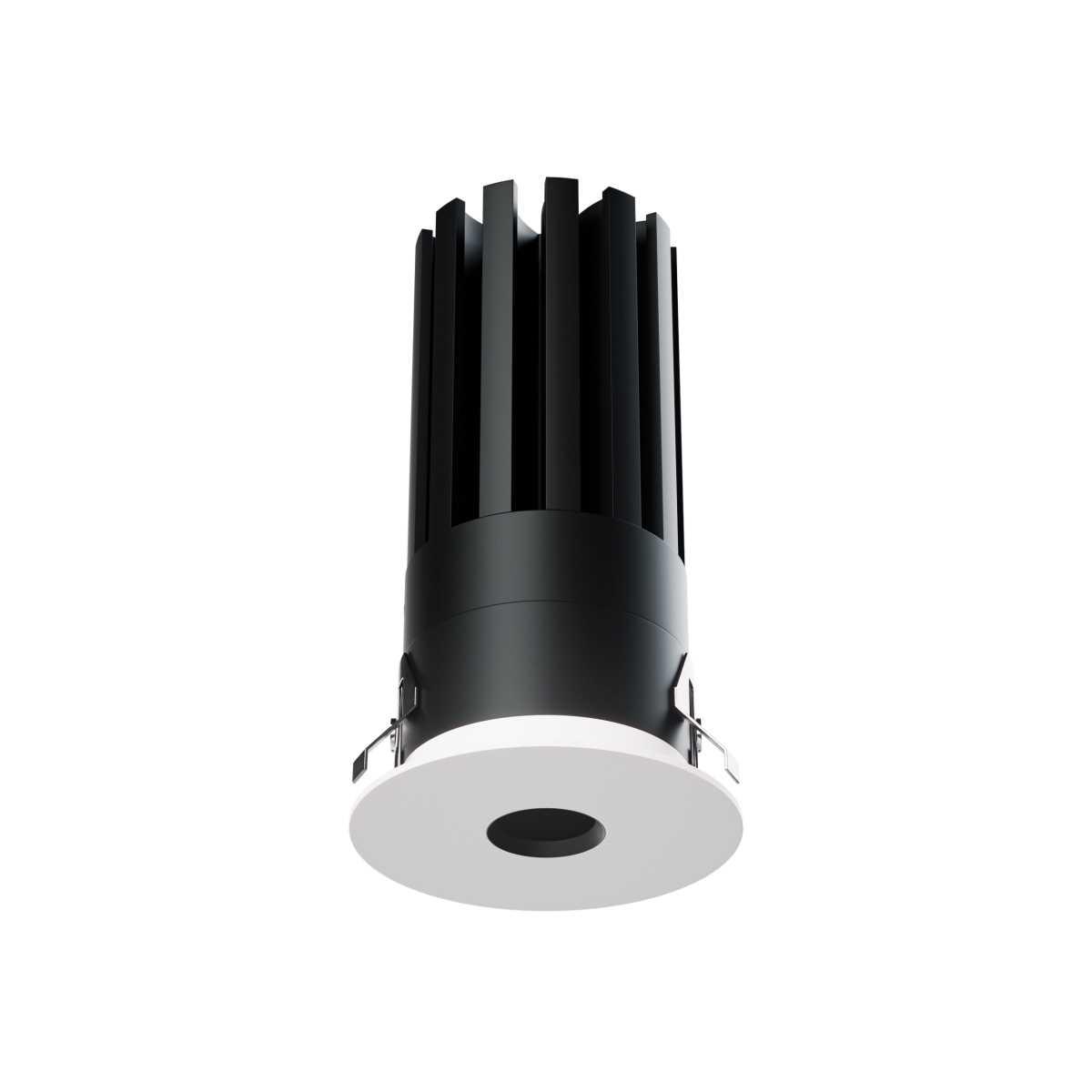 Светильник Светильник светодиодный встраиваемый Spira Slim Lightstar белый металл