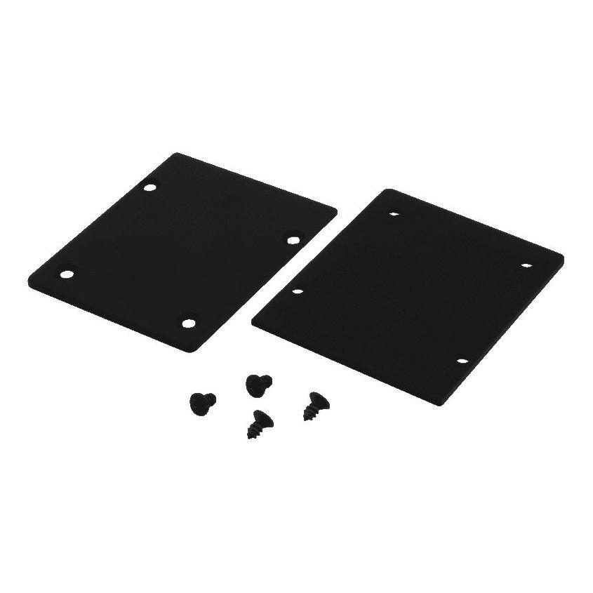 Трековые систем Заглушка для низковольтного трека DesignLed ECS-SY-BL-2 005737 черный металл