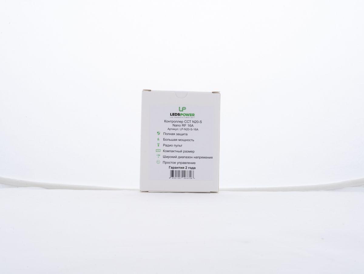 Светодиодные лент Контроллер LEDS POWER CCT Nano в стиле мягкий люкс белый пластик