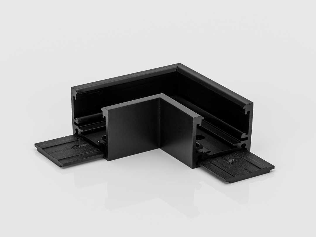 Трековые систем Коннектор LUMKER SY-LINK-CNLV-S1S-BL 013600 черный металл