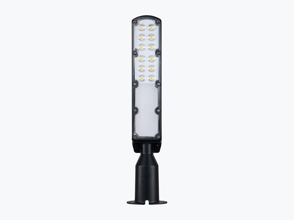 Уличное освещение Светодиодный прожектор LEDS POWER Кобра 30Вт 6500К (серия RA) 007601 черный металл