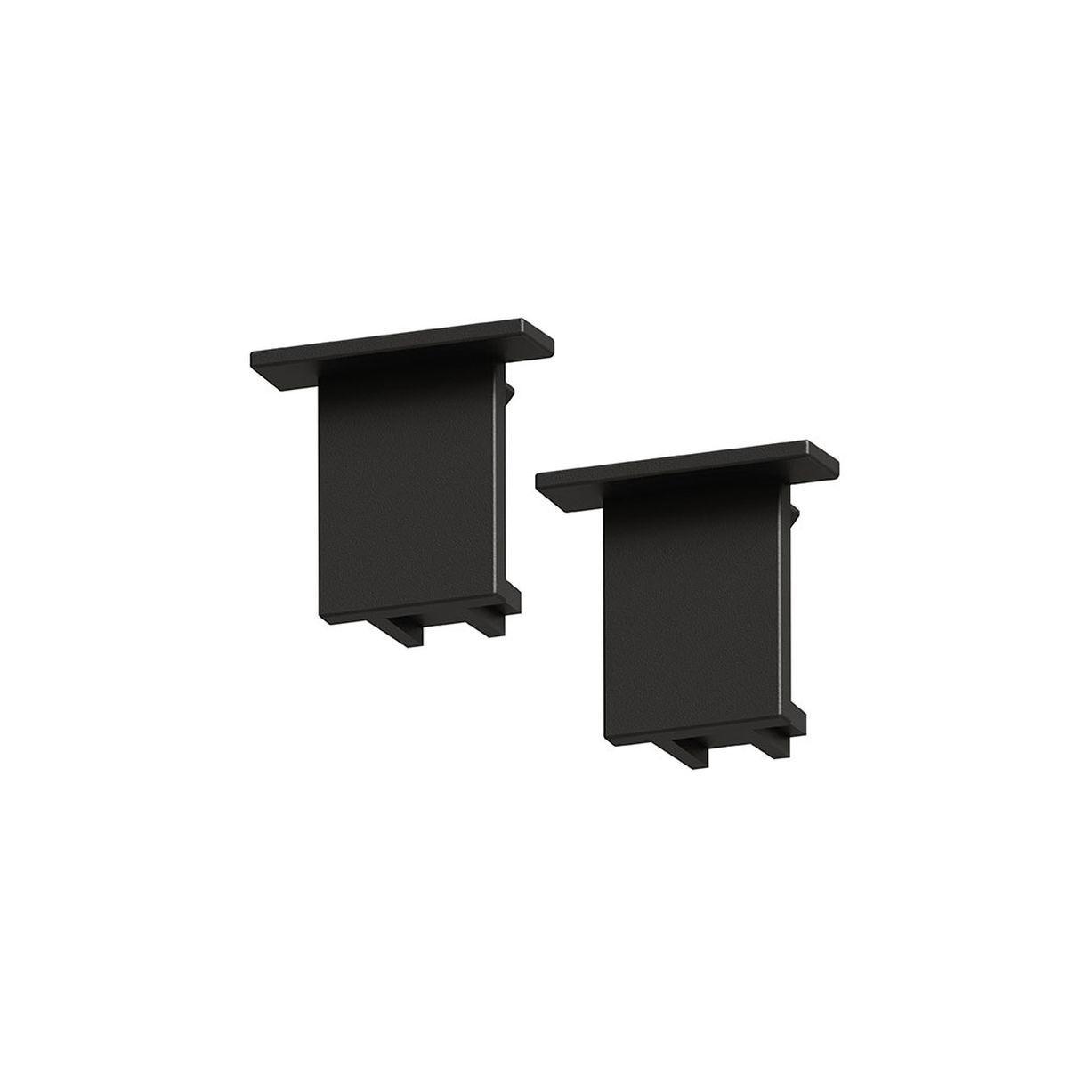 Трековые систем Заглушка Arte Lamp Presto-Accessories (2 шт) A633106E черный пластик