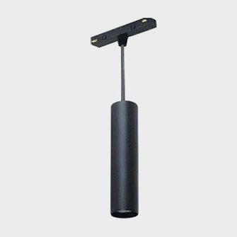 Трековые светильник Трековый светодиодный светильник Italline black черный металл