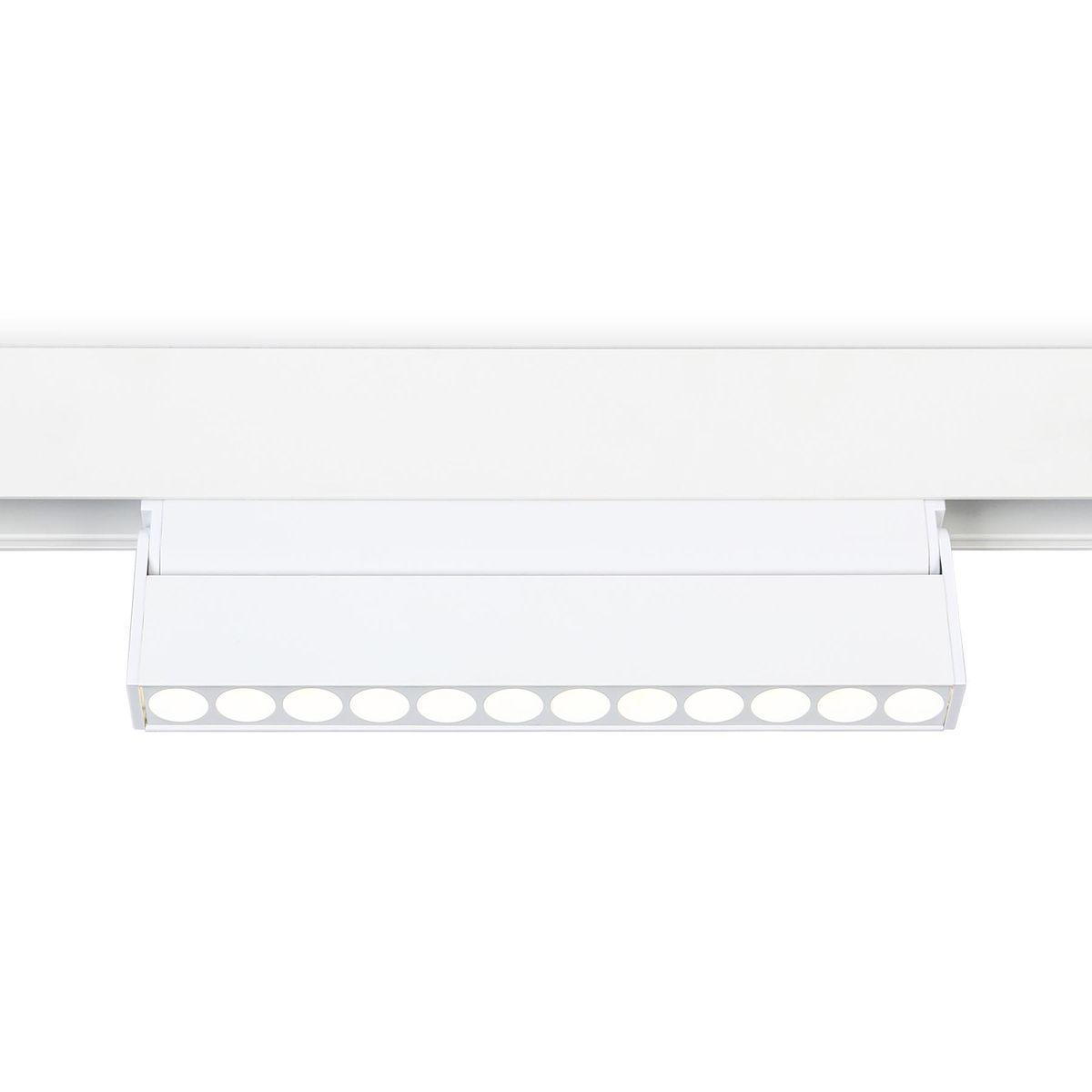 Трековые светильник Трековый светодиодный светильник Ambrella light Track System Magnetic белый металл
