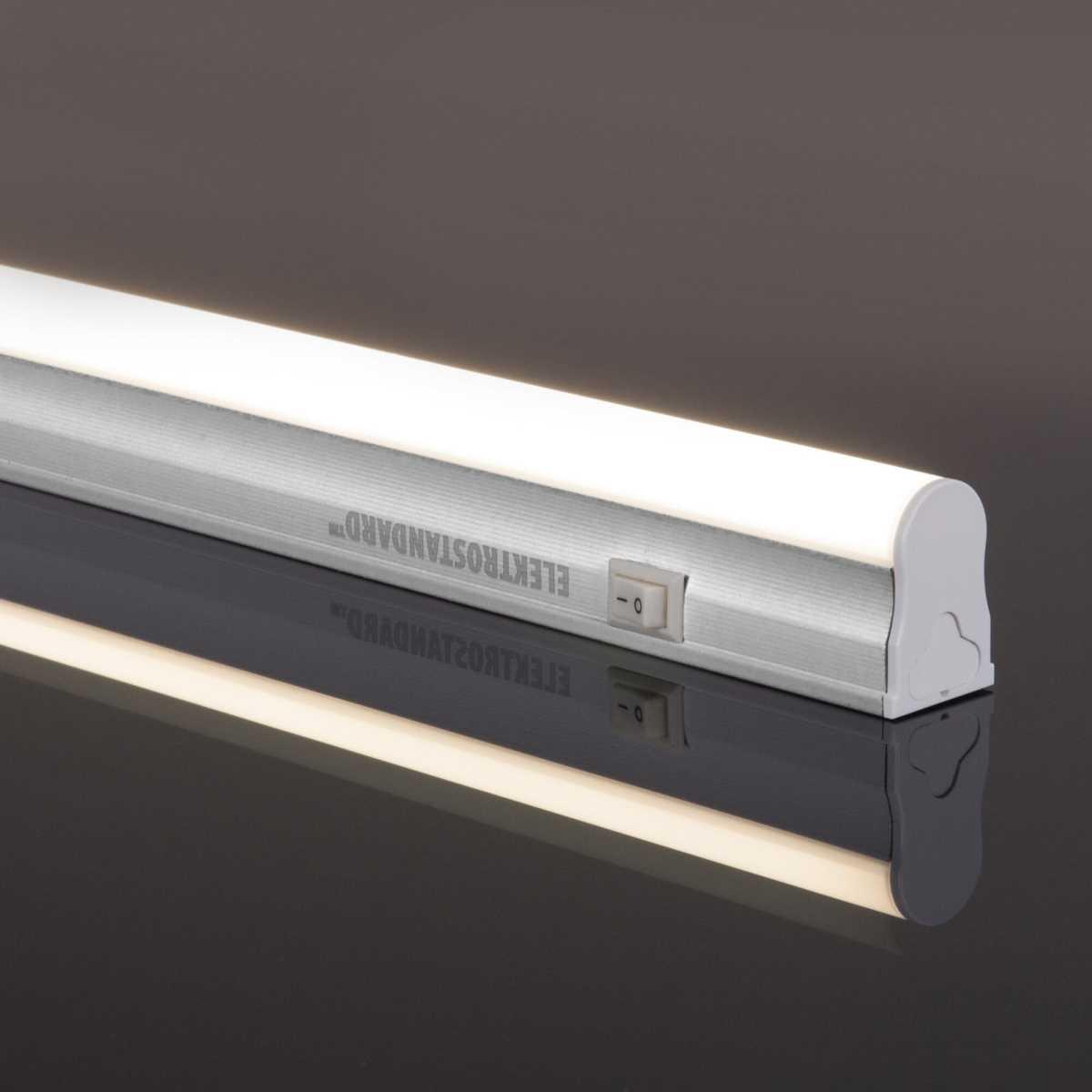 Офисное освещение Настенный светодиодный светильник Elektrostandard Stick 55001 / Led a057220 белый металл