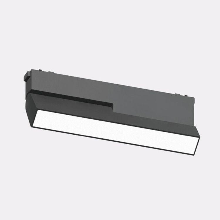 Трековые светильник Трековый светодиодный светильник Italline black черный металл