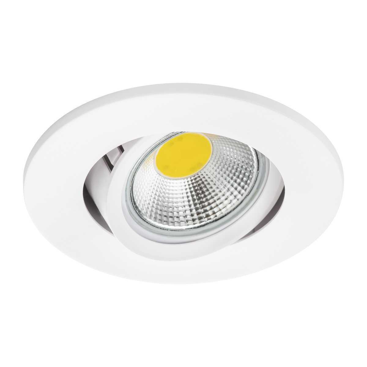 Офисное освещение Встраиваемый светильник Lightstar Banale 012026 белый пластик
