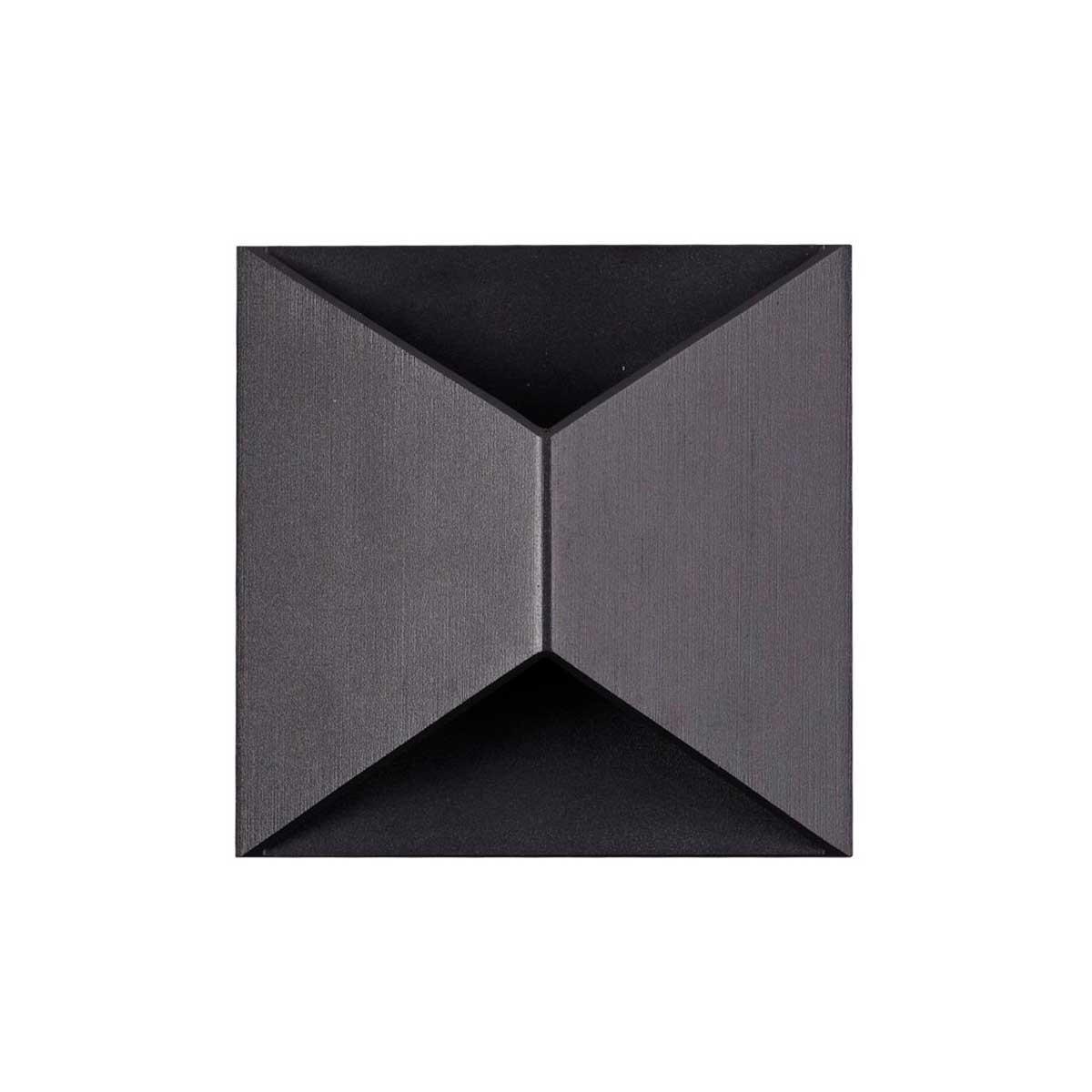 Уличное освещение Уличный настенный светодиодный светильник Odeon Light Hightech Tibro 3907 / 10WL черный металл