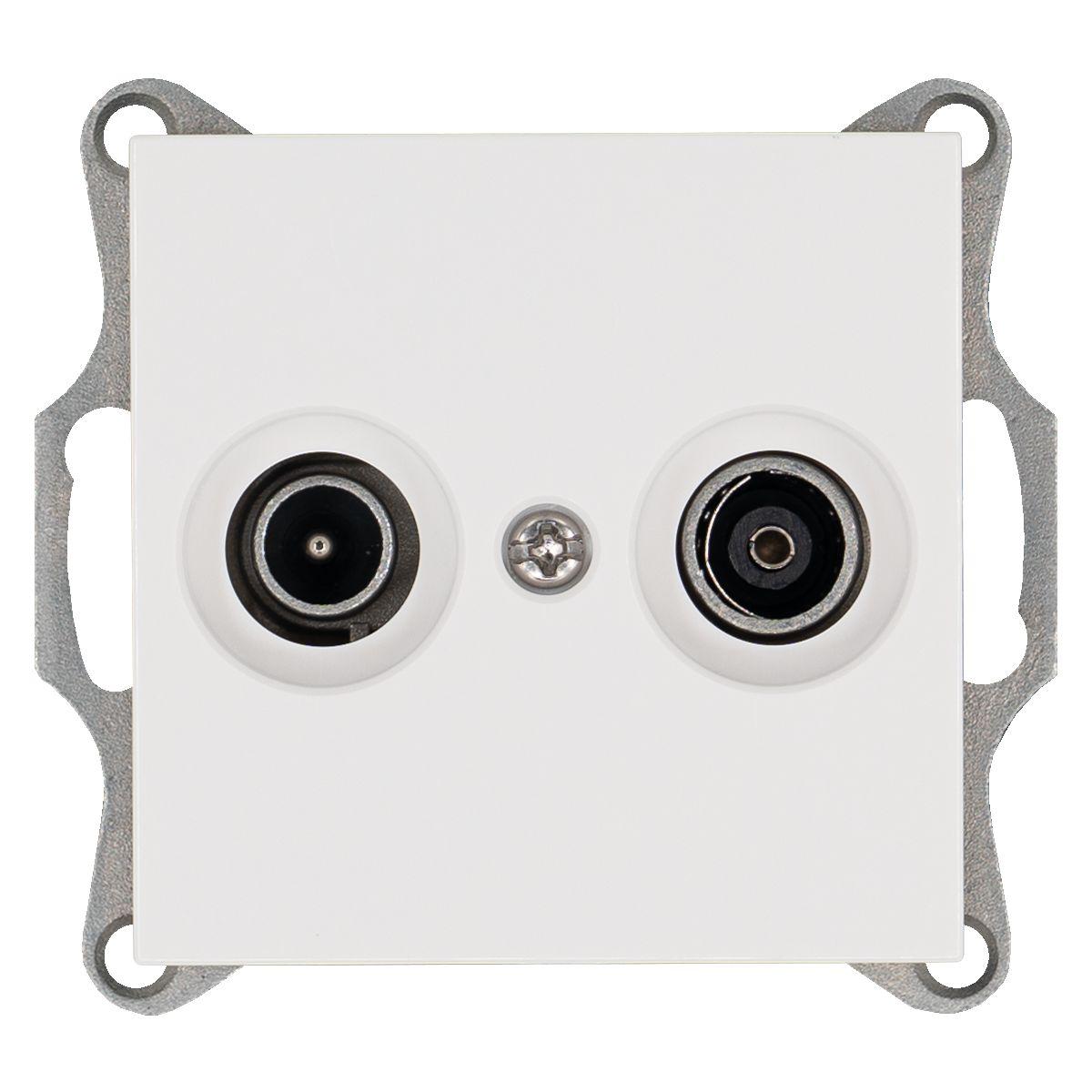Электротовар Розетка TV+FM Jasmart G6205W