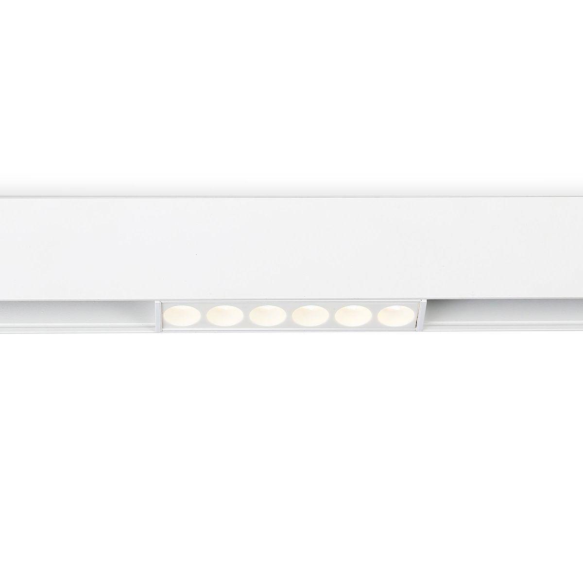 Трековые светильник Трековый светодиодный светильник Ambrella light Track System Magnetic белый металл