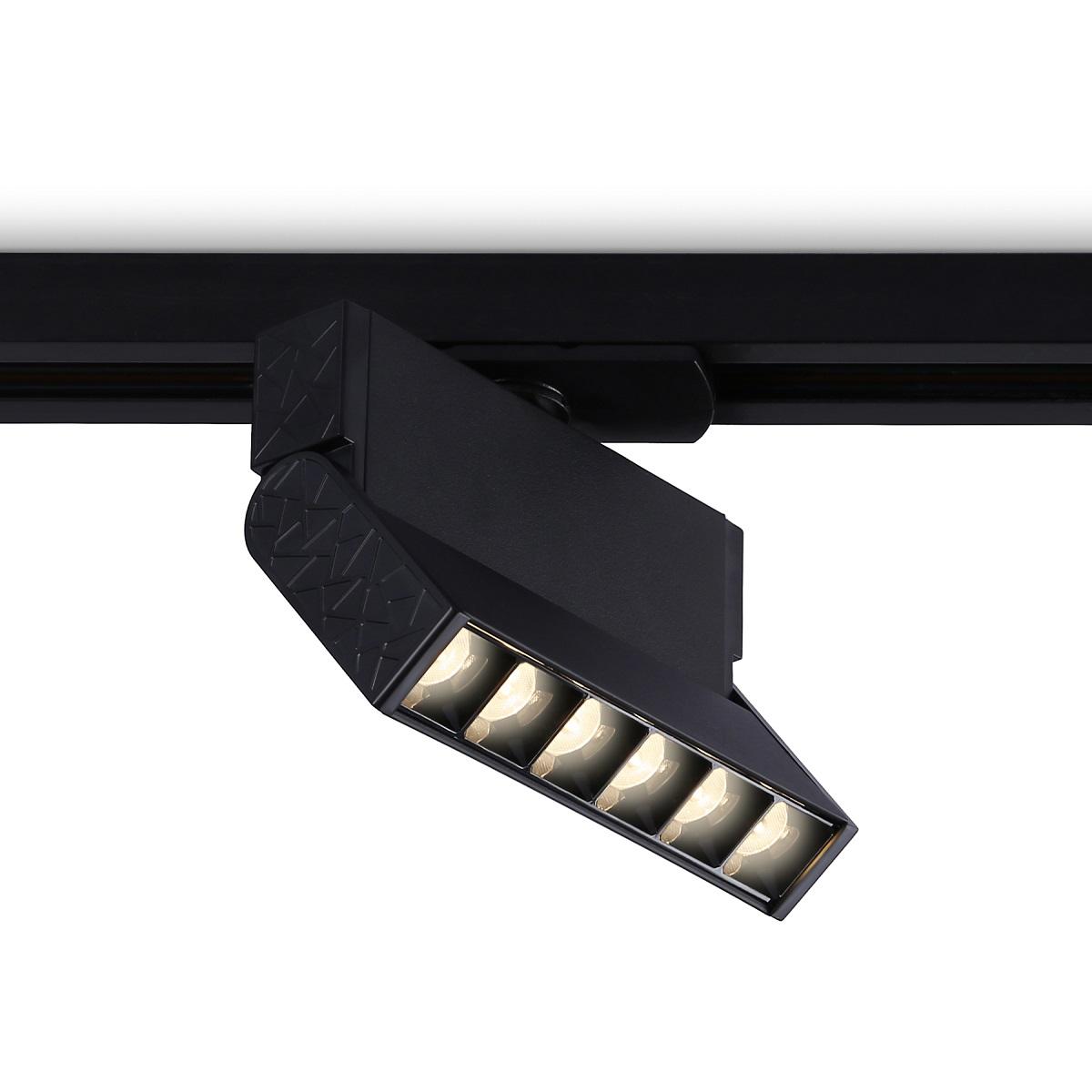 Трековые светильник Трековый светодиодный светильник Ambrella light Track System черный металл
