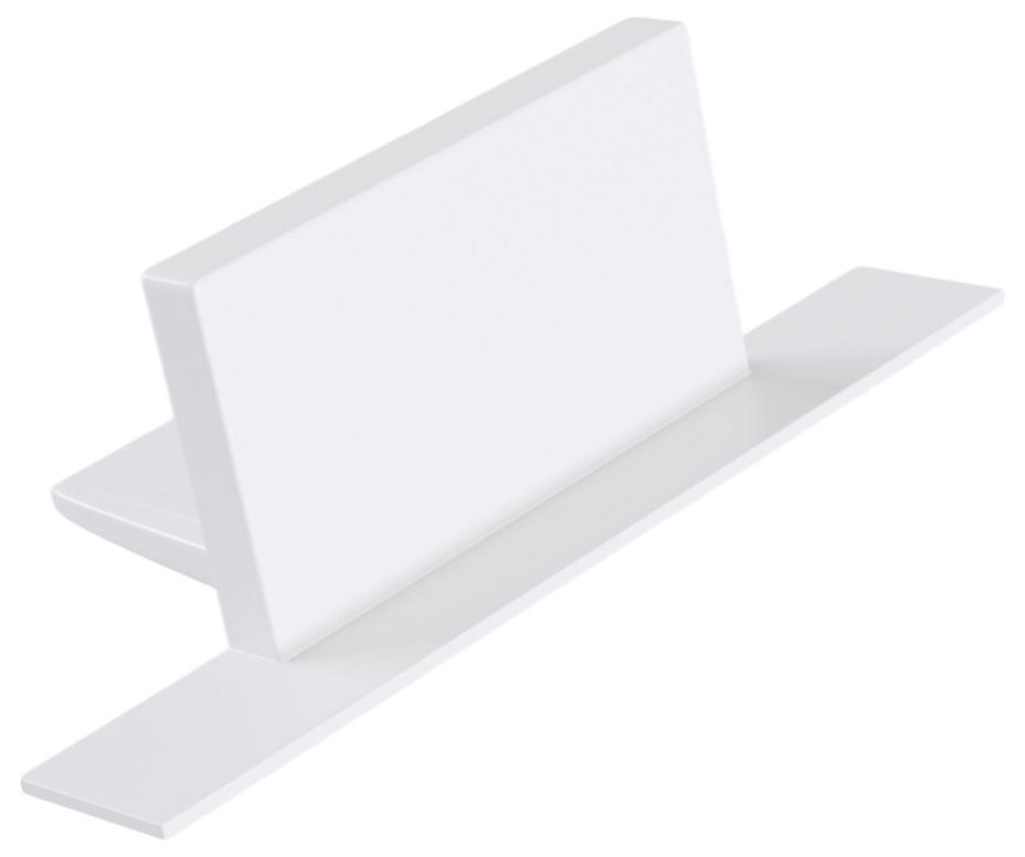 Трековые систем Заглушка Hesby Lighting Skylite для встраиваемого шинопровода 220В, белая HSBL_0043 белый пластик