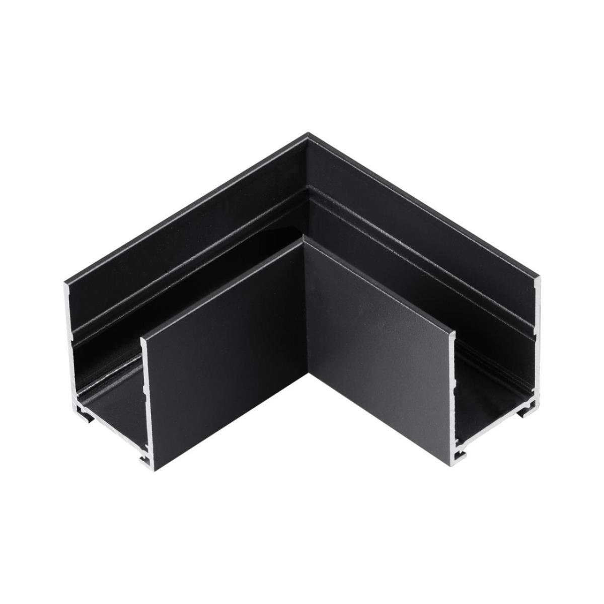 Трековые систем Соединитель L Novotech VECTOR 135307 в стиле минимализм черный металл