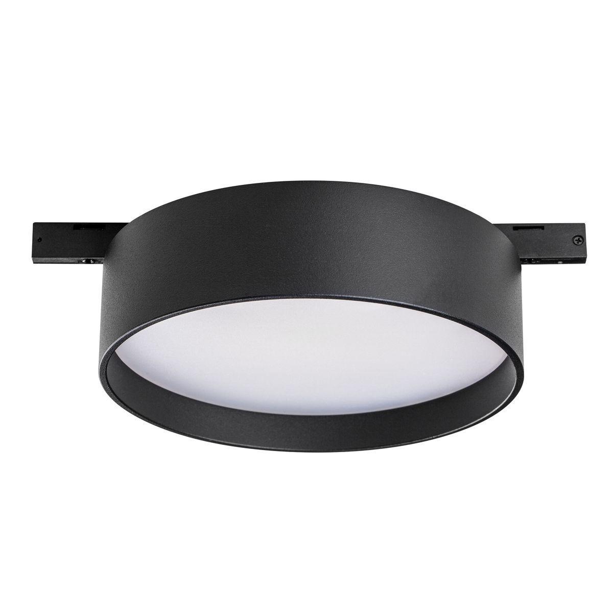 Трековые светильник Трековый светодиодный светильник Lightstar Linea черный металл