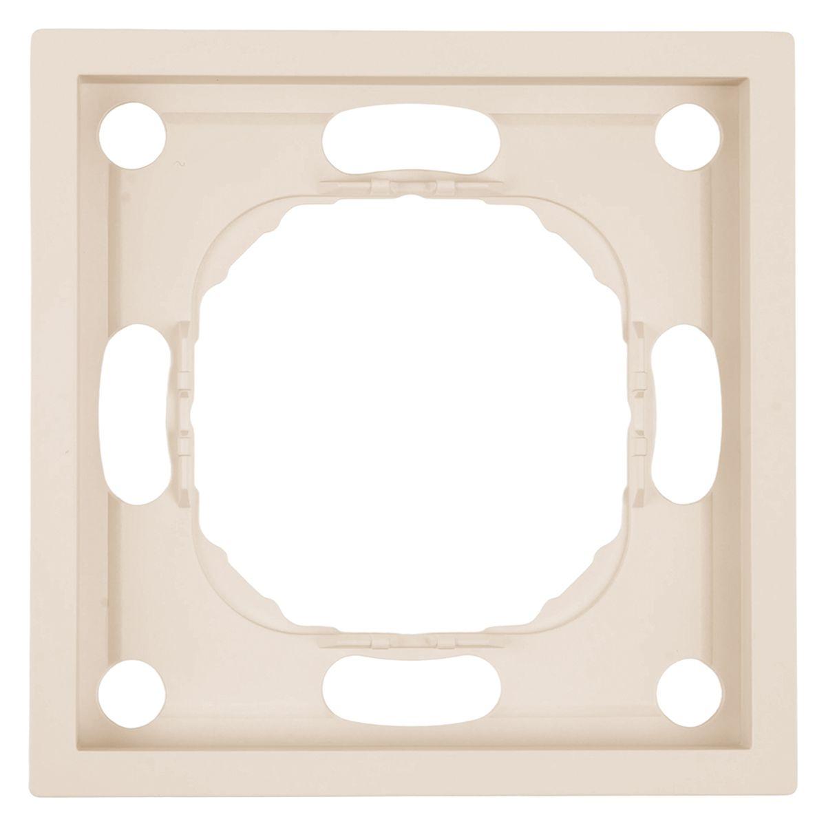 Электротовар Рамка Stekker, PFR00-5001-08 1-местная Эмили, кашемир, soft touch 49910 бежевый пластик