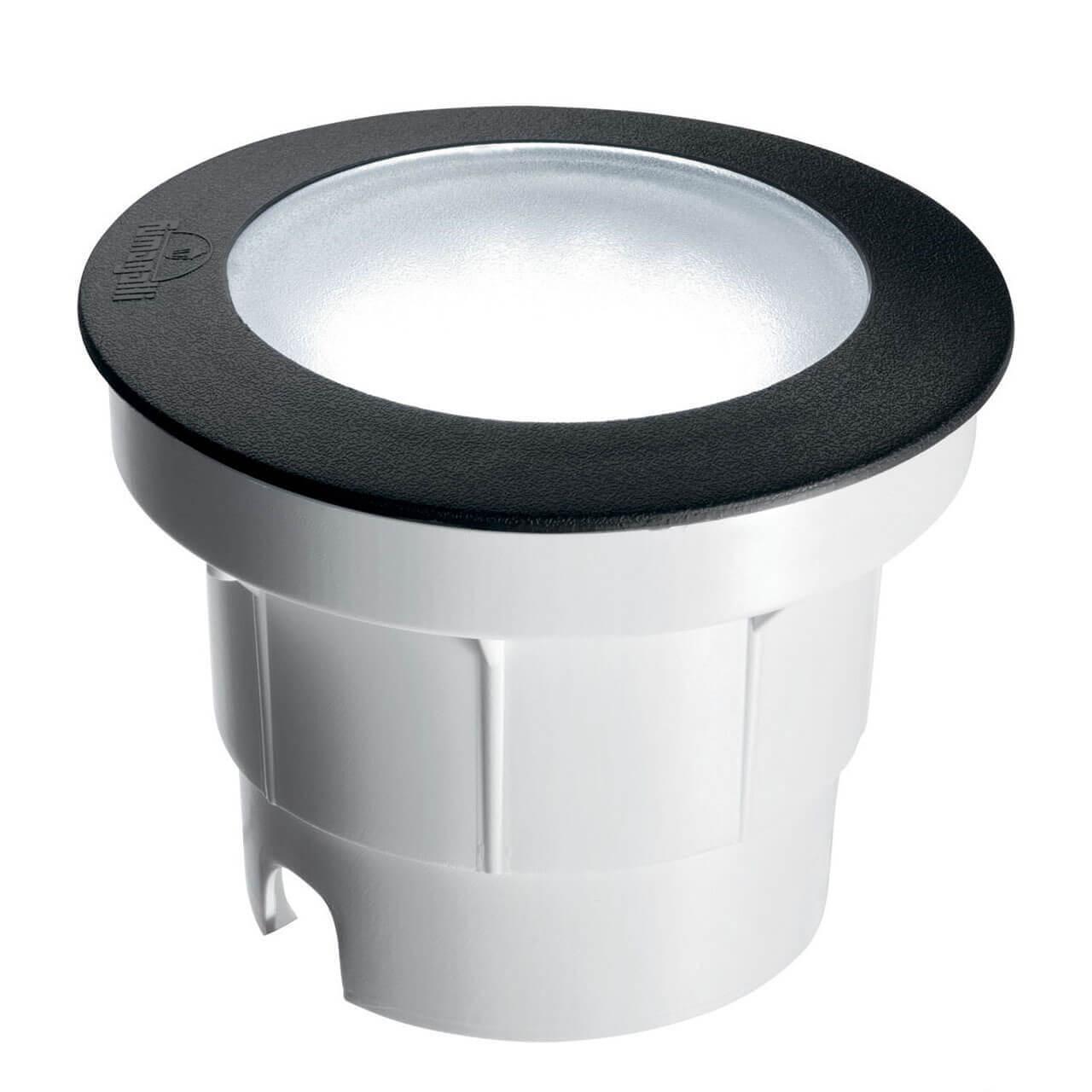 Уличное освещение Ландшафтный светодиодный светильник Ideal Lux Ceci PT1 Round Big 120324 черный пластик
