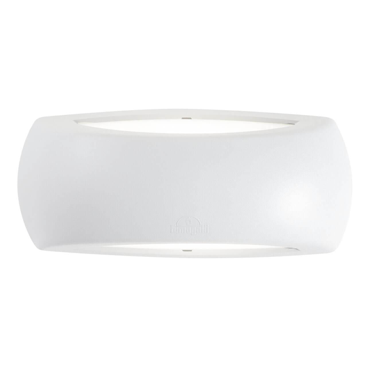 Уличное освещение Уличный настенный светильник Ideal Lux Francy-1 AP1 Bianco 123745 белый пластик