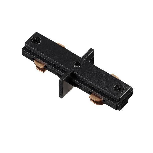 Трековые систем Соединитель линейный внутренний Italline WSO 78 black черный пластик