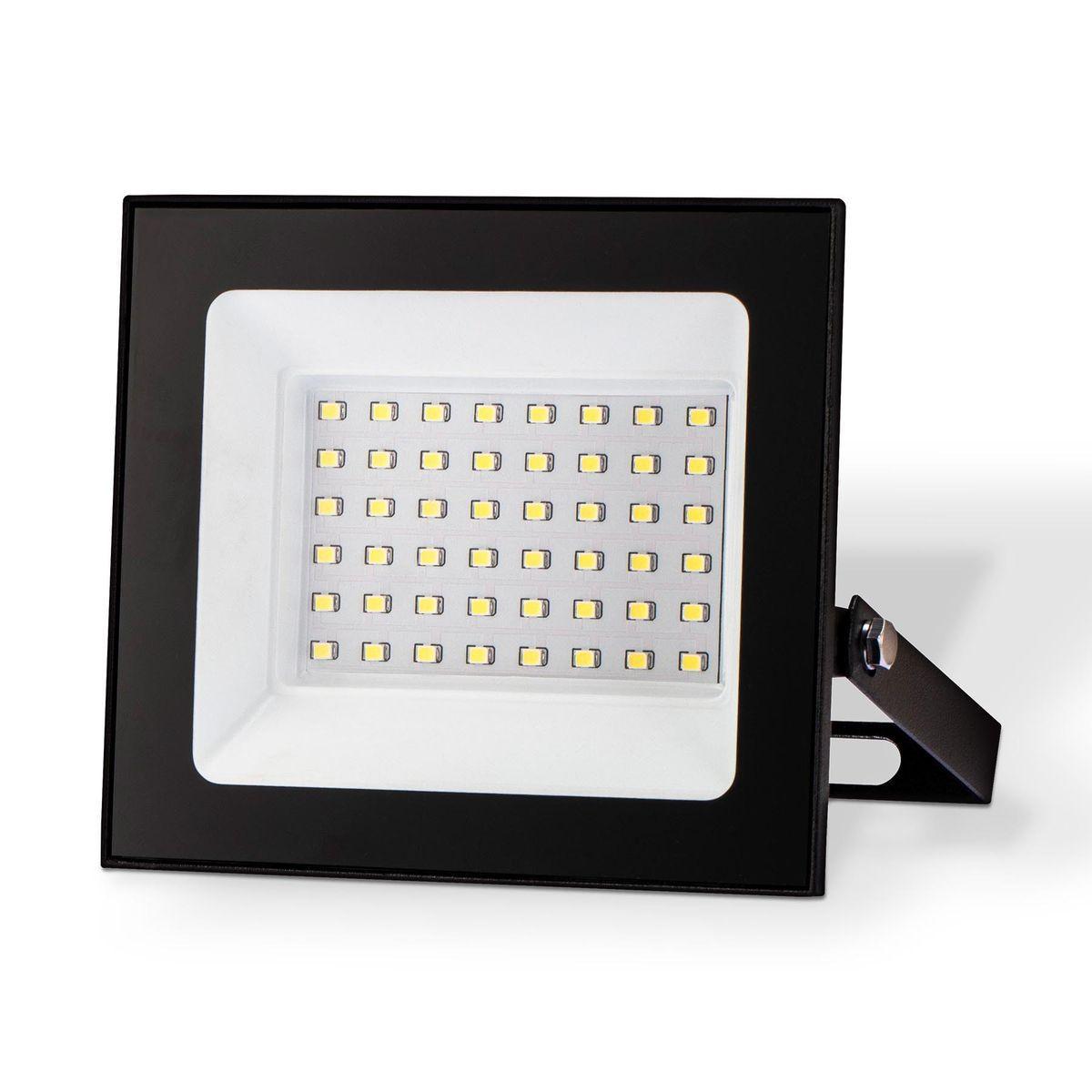 Уличное освещение Прожектор светодиодный Ambrella light Street 50W 6500K ST8019 черный пластик