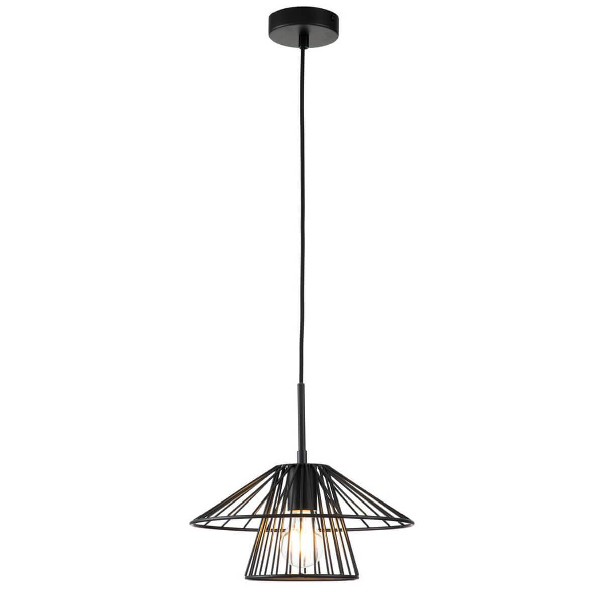Подвесные светильник Светильник Strato 10016 1P Black черный металл