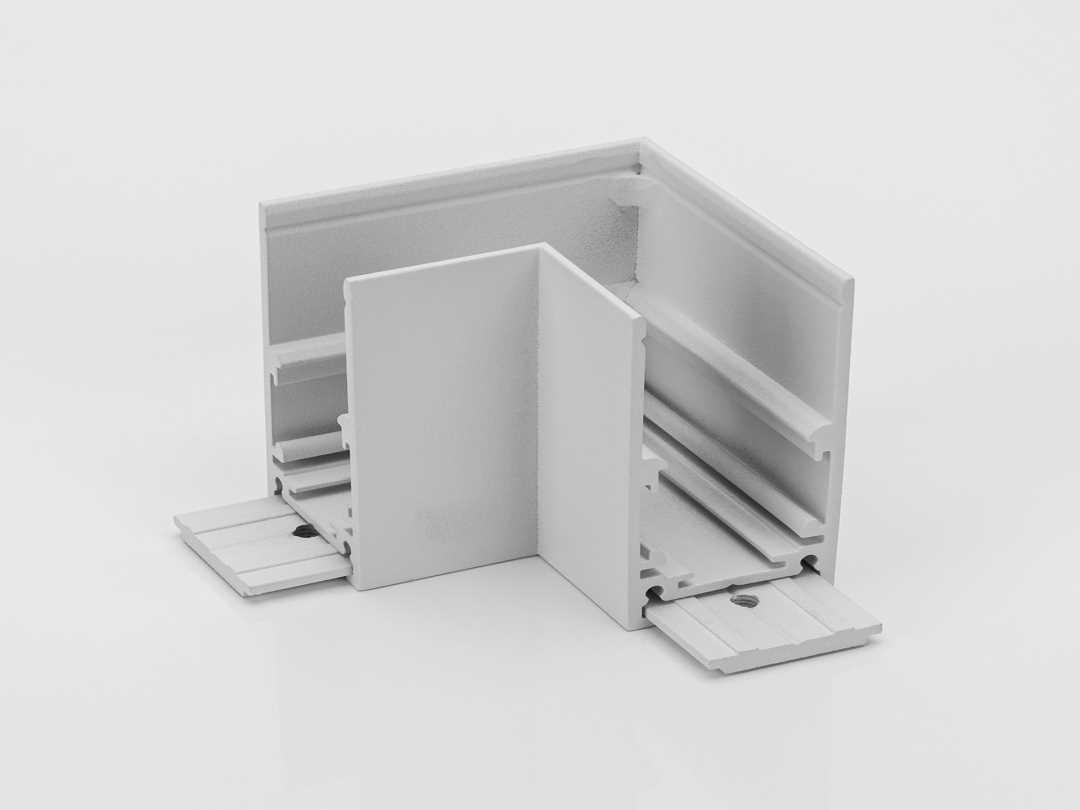 Трековые систем Коннектор LUMKER SY-LINK-CNLV-S1-WH 013605 белый металл