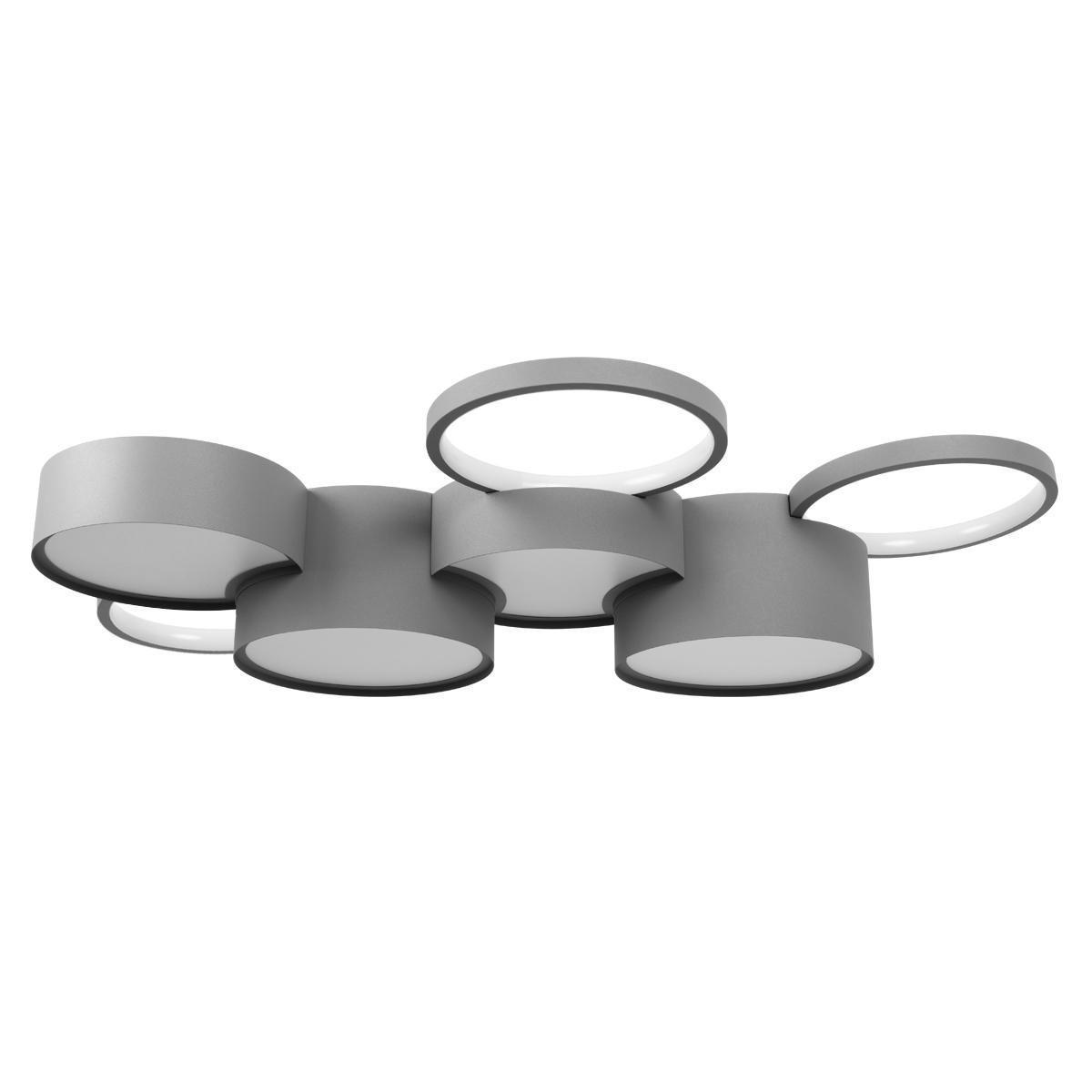 Потолочные светильник Светильник Pin 10317 7 Grey серый металл