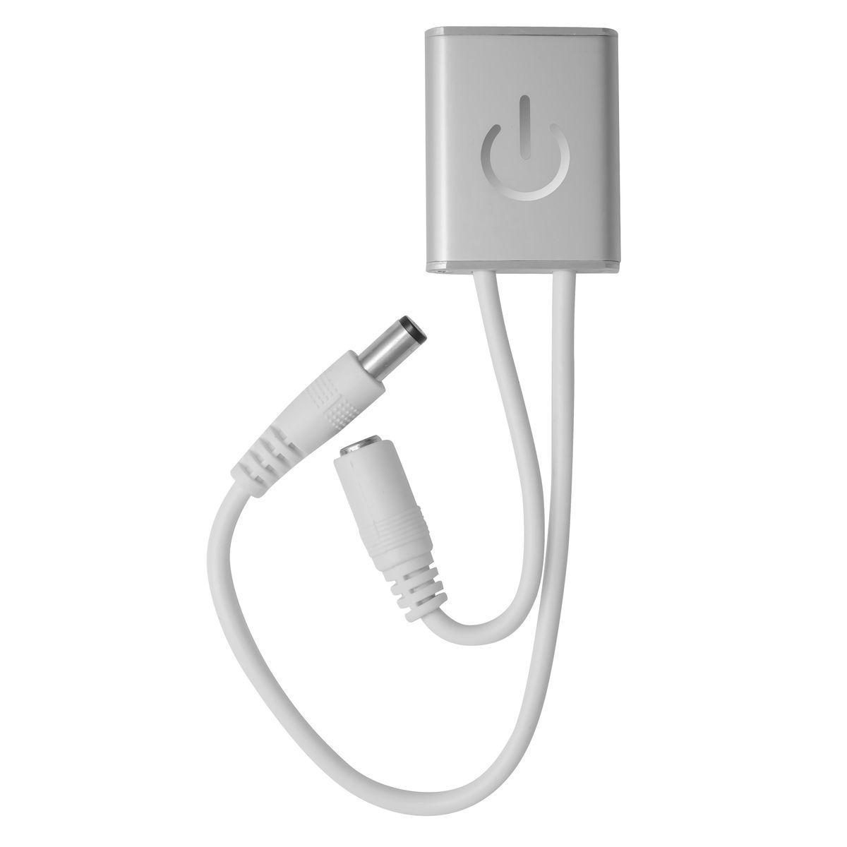 Электротовар Выключатель сенсорный Apeyron с диммером 12 / 24V 04-05 серебро металл