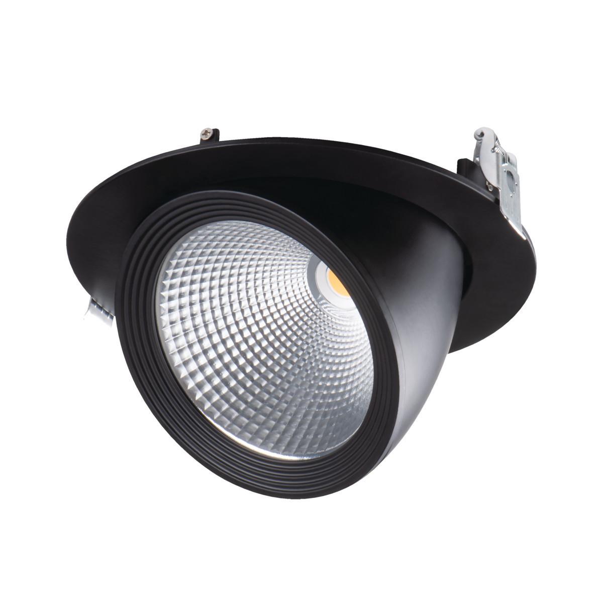 Офисное освещение Точечный светодиодный светильник Kanlux HIMA LED 23W-NW-B 22842 черный металл
