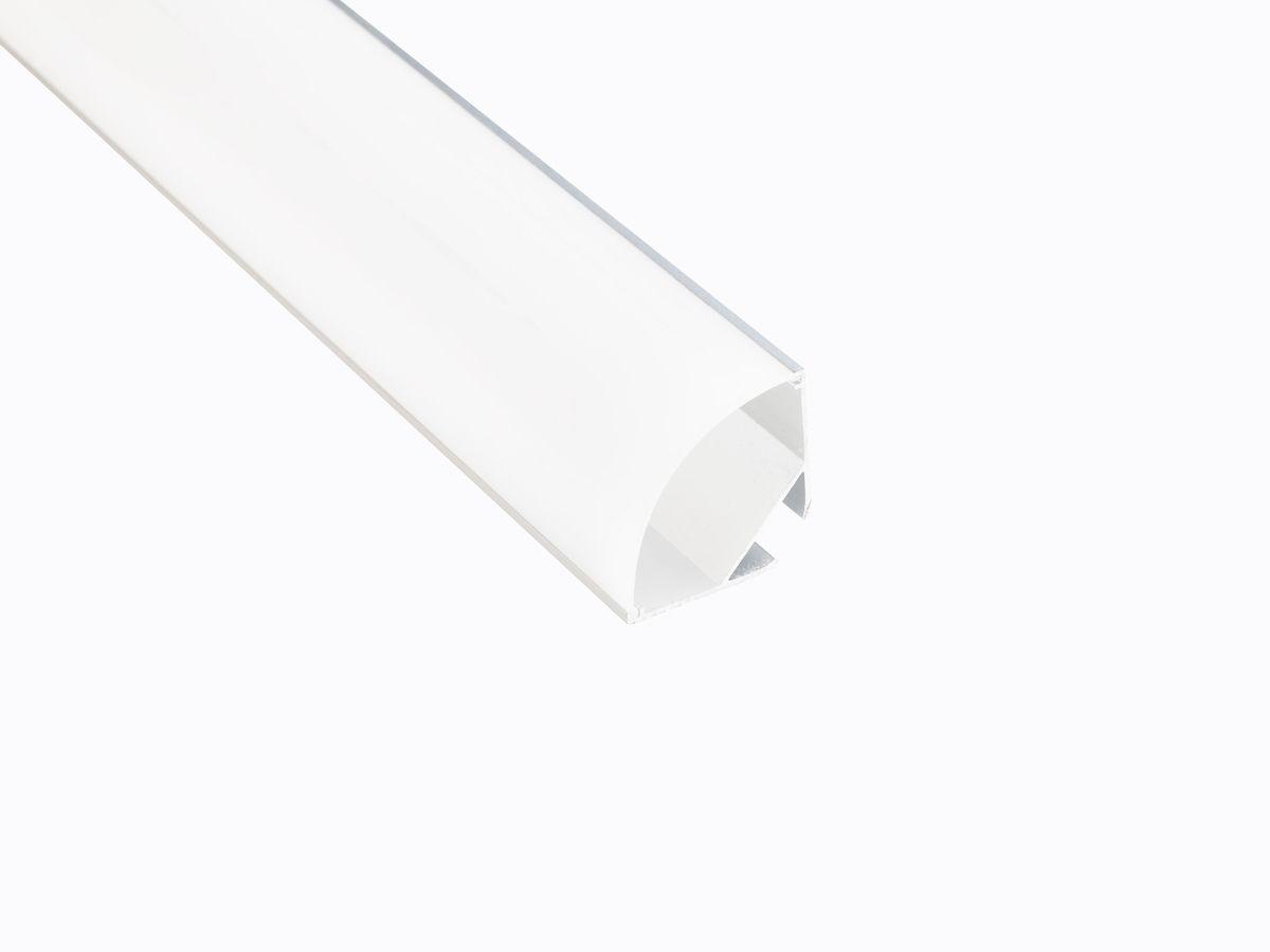 Светодиодные лент Профиль угловой LEDS POWER СПУ3030 алюм. анод-й с матовым рассеивателем 2м серый металл