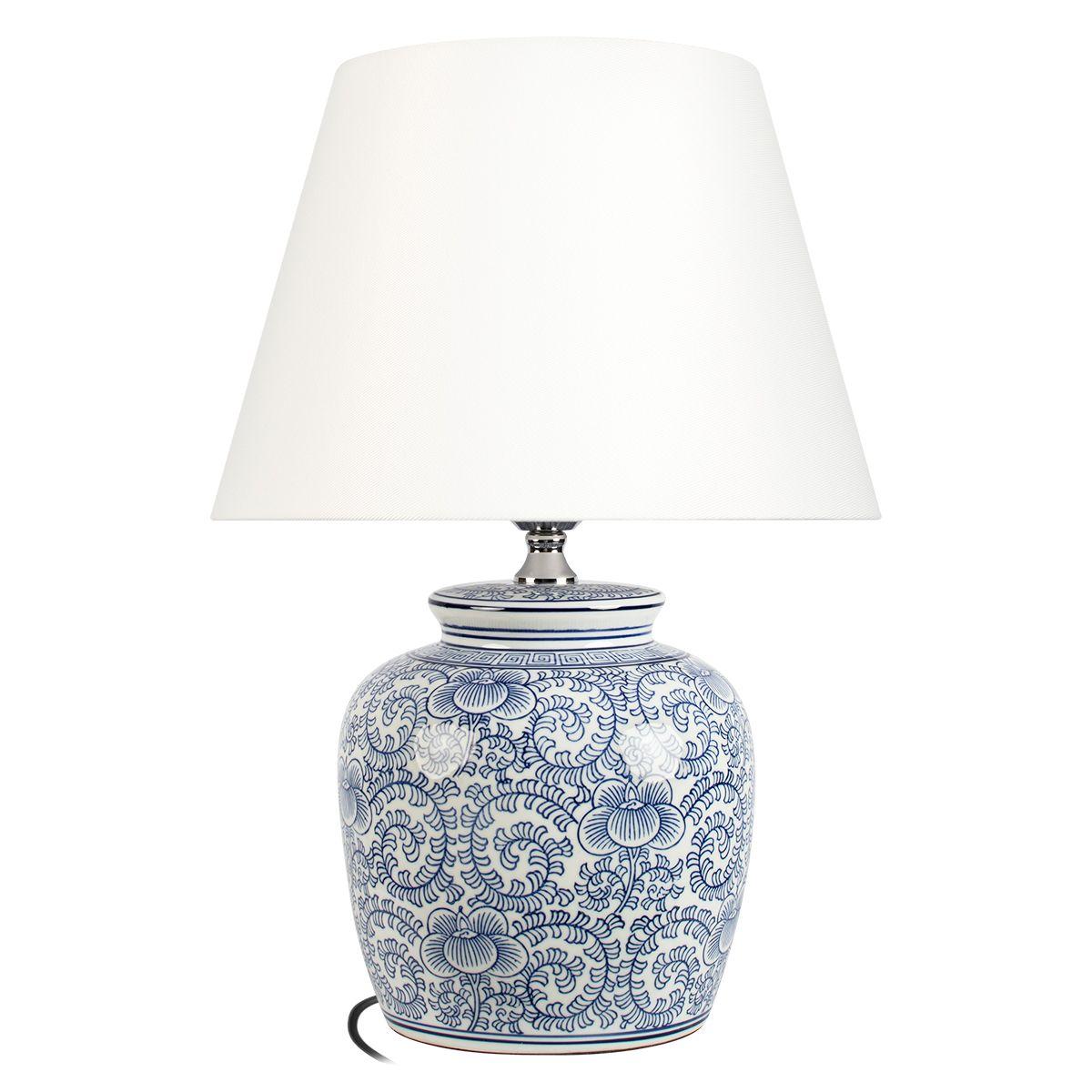 Настольная лампа Настольная лампа Loft IT Orchid 10491T Blue белый металл