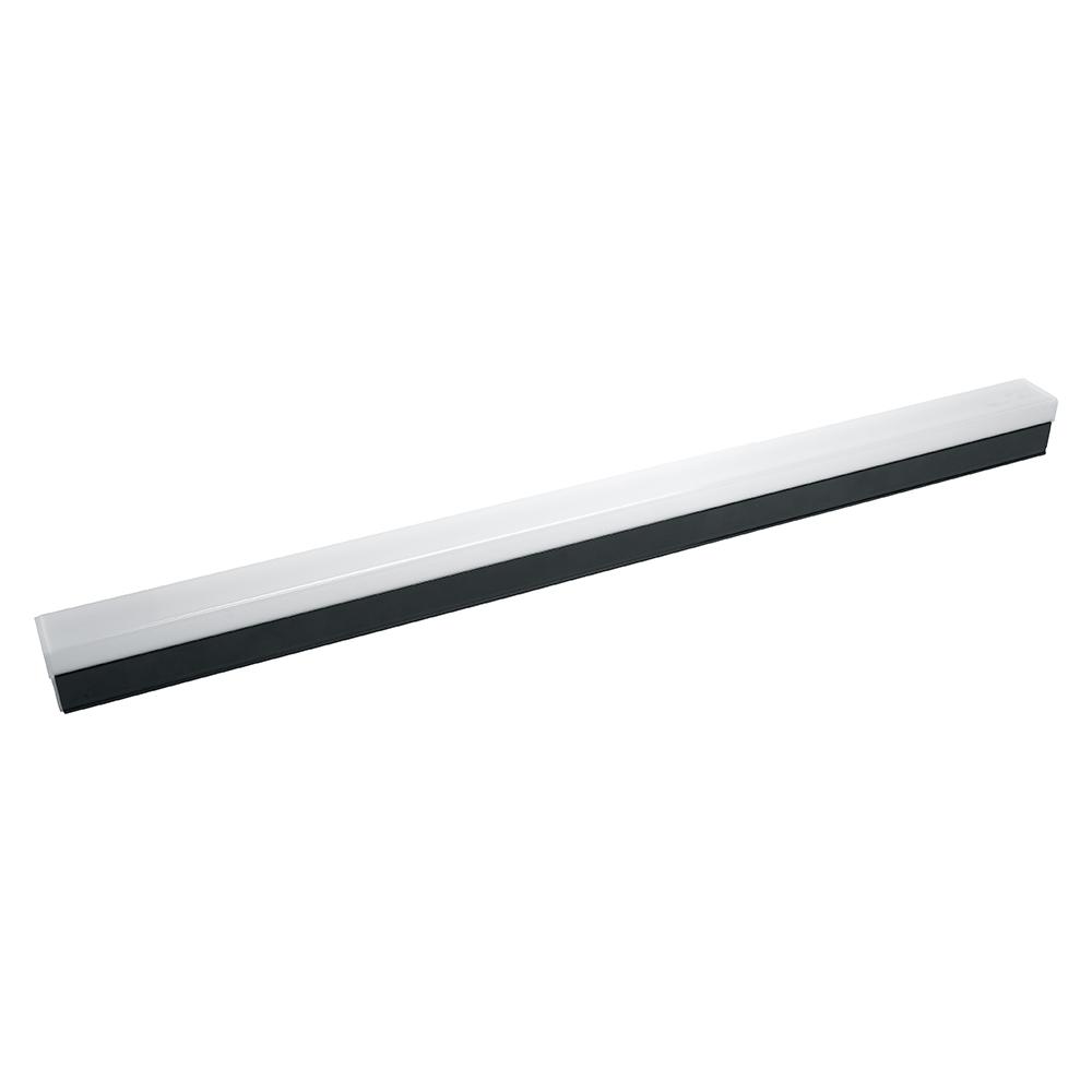 Офисное освещение Светильник светодиодный линейный Feron AL4020 IP20 12W 6500К, рассеиватель матовый в… черный металл