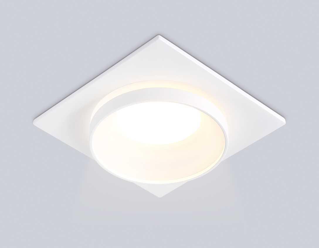 Светильник Светильник встраиваемый Ambrella Light белый металл