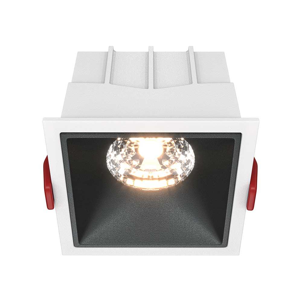 Офисное освещение Встраиваемый светильник Maytoni Alfa LED DL043-01-15W3K-SQ-WB белый металл