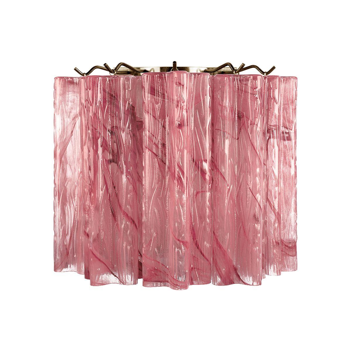 Настенные светильник Светильник Murano Pink розовый стекло