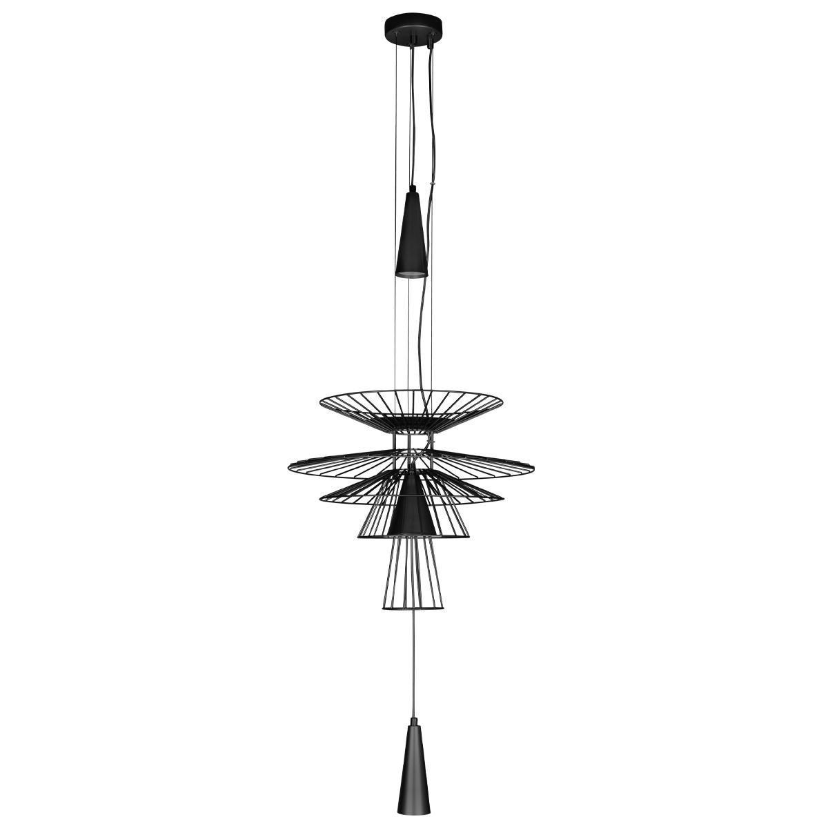Подвесные светильник Светильник Star 10141 400 Black черный металл