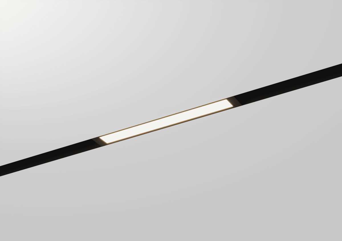 Трековые светильник Светильник трековый Crystal Lux CLT 0.35 001 BL M черный металл