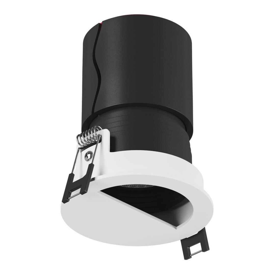 Офисное освещение Встраиваемый светодиодный светильник DesignLed DL-SDR03PZ-12-WW 007167 белый металл