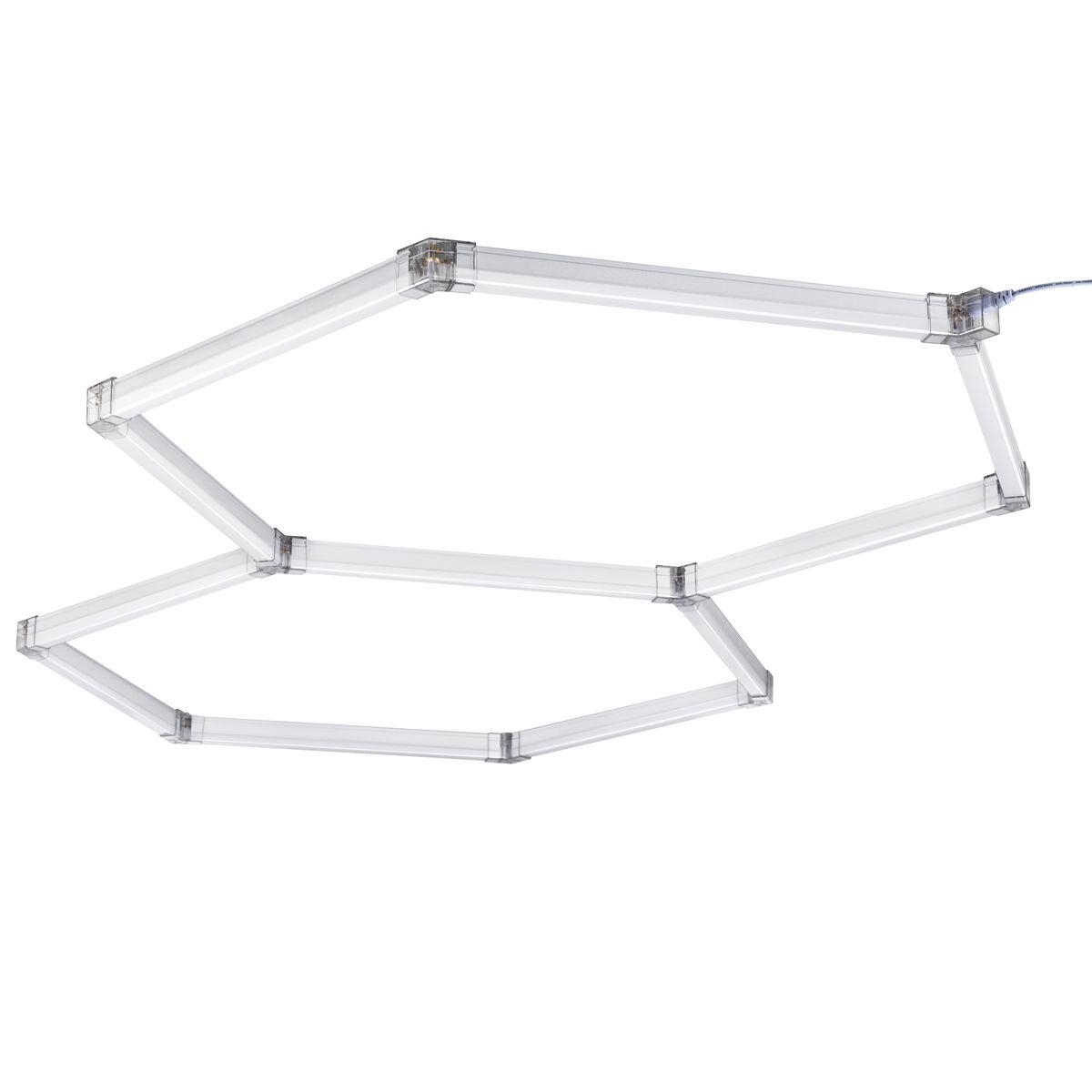 Светильник Комплект со светильником Lightstar Varieta (450044 (11)+450005 (7)+450006… белый пластик