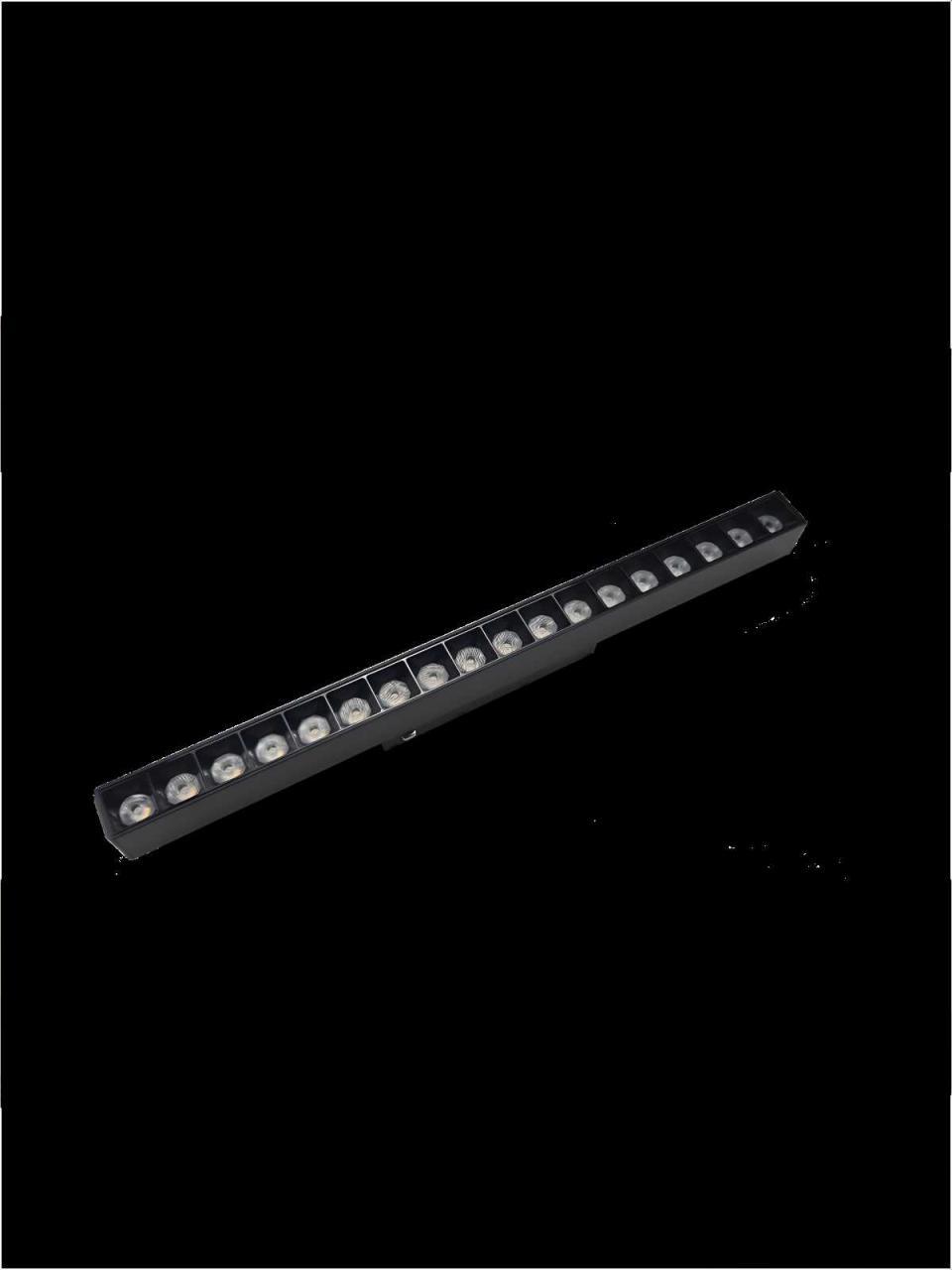 Трековые светильник Трековый линейный светильник направленного света Hesby Lighting ElDeko 325мм-,… черный металл