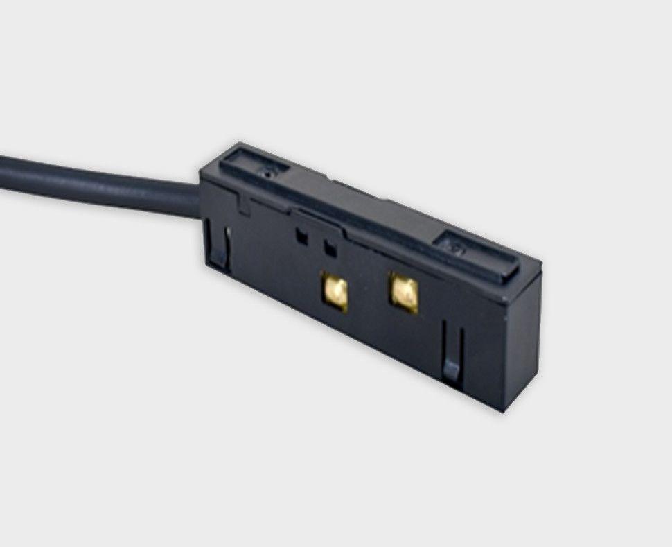 Трековые систем Коннектор питания Italline Atom IT012-5039 black черный металл